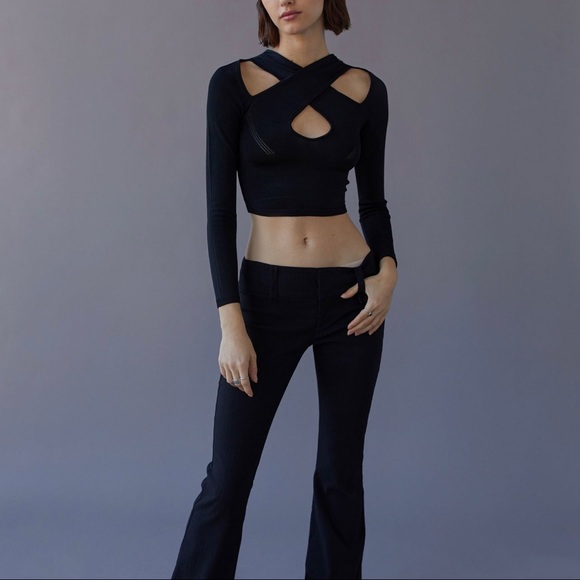 Urban Outfitters Tops - UO Cassidy Reversible Cutout Sweater